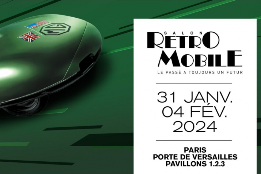 SAGA Classic auf der Rétromobile 2024 | SAGA Classic présent au Salon Rétromobile 2024