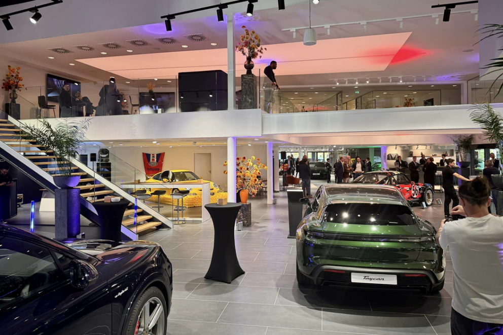 Inauguration des neuen Porsche Zentrums Bordeaux | Showroom Centre Porsche Bordeaux 